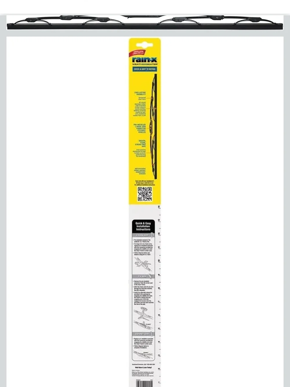 Rain-X RX30226 WeatherBeater Wiper Blades, 26
